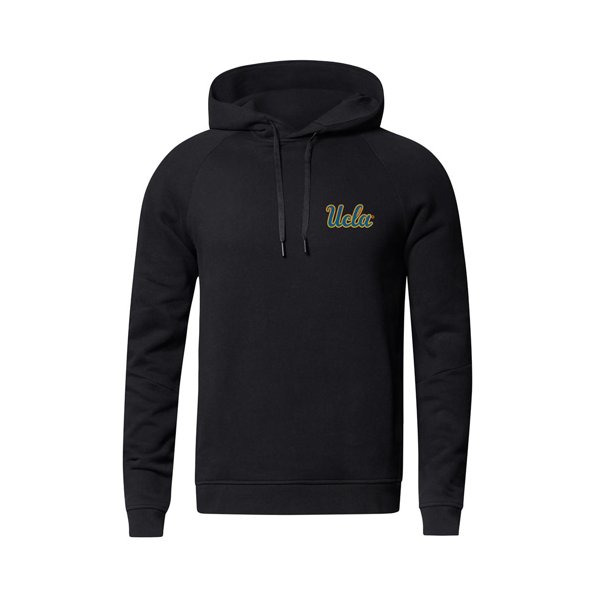 UCLA Classic Fit Fleece Hooded Sweatshirt - Black